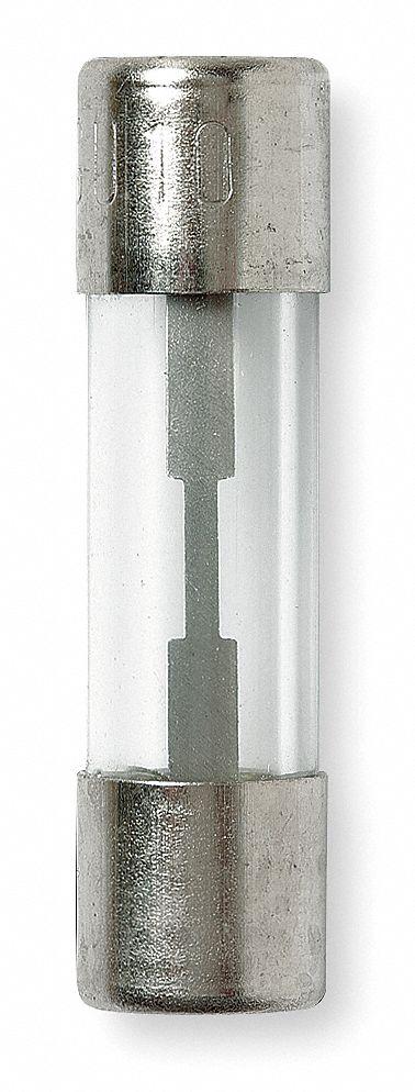 BUSSMANN Fuse: AGU Series, Midget, Fast-Acting, 50 A, 32 V AC, 13/32 in x 1 1/2 in - Fast-Acting Cylindrical Fuses