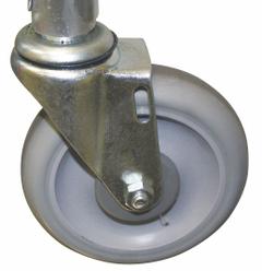 B & P MANUFACTURING Swivel Stem Caster, for Convertible: For 24L329/24L330/5EPK9/5EPL0 (MPN 8021-002). Key specifications — For Use With Grainger Item Number: 24L330; For Use With Mfr. Model Number: A13-B81-C6-D5; Fits Brand: B & P Manufacturing; Product Type: Swivel Stem Caster, for Convertible; Brand: B & P MANUFACTURING.