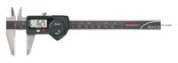 MAHR Ceramic Jaw 4-Way Digital Caliper: 0 in to 6 in /0 mm to 150 mm, IP67, Inch/Metric, Cabled (MPN 4103072). Key specifications — attr1185476: MAHR; attr1185435: Depth; attr1185436: Certificate of Conformance; attr1185475: IP67; attr1185429: +/- 0.001 in; attr1185430: 0.0005 in/0.01 mm; attr1220488: Not Included.