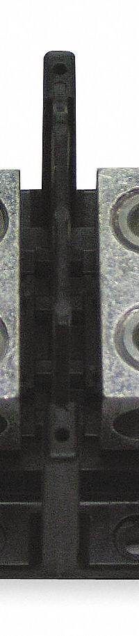 BUSSMANN Power Distribution Block: Open, Lug, Lug, 6 AWG – 350 kcmil For Line Side Wire Sizes (MPN 16303-2). Key specifications — attr1361688: Surface; attr1308686: BUSSMANN; attr1361672: Copper.