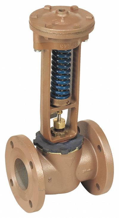 Watts Water Pressure Reducing Valve: NPT x NPT, 3 in Pipe Size, Copper Silicon Alloy - High Capacity Water Pressure Regulators