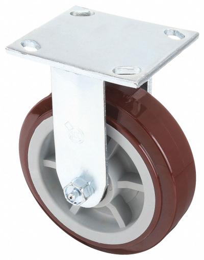 GREENLEE Plate Caster: Compatible Grainger Part # 4GA96, Mfr Part # CR6 - Casters for Panel, Bar, Pipe & Bucket Trucks