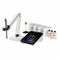 THERMO SCIENTIFIC pH Meter Kit: ORP/pH/Temp, pH Electrode Storage Sleeve and Base, ±0.002 pH (MPN PSTAR2116). Key specifications — pH Accuracy: ±0.002 pH; Temp Compensation: Automatic; Measurement Components Included: 8157BNUMD ROSS Ultra Triode Refillable Epoxy-Body pH/ATC Electrode; Reagents and Solutions Included: pH 4, 7, 10 Buffers and Rinse Solution Pouches; Test Parameters: Temperature; Other Accessories Included: pH Electrode Storage Sleeve and Base; Manufacturer Part Number: PSTAR2116.
