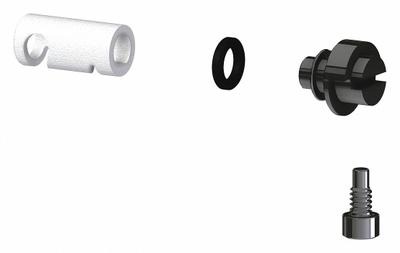 CHICAGO FAUCETS Valve Repair Kit: For HyTronic Series, Use with Hot/Cold Water - Faucet Stems, Spindles, Filters & Cartridge Parts