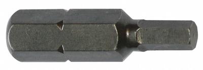 APEX Insert Bit: Insert Bit, Imperial, Hex Head, 1/20 in Bit Industry Size, Std - Hex Insert Bits