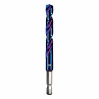 SPYDER Twist Drill Bit: 3/8", 137° Split Point, HSS, Impact Rated, Quick-Change Hex Shank (MPN 19014). Key specifications — attr1234973: Impact Rated; attr1234966: SPYDER; attr1234978: 0.3750.