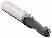 OSG Ball End Mill: Carbide, TiAlN Coated, 2 Flute, 23/64" Mill Dia, 7/8" LOC, 2-1/2" OAL (MPN 402-3594-BN11)