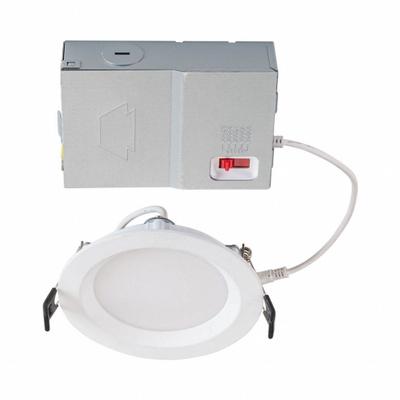 KEYSTONE TECHNOLOGIES Light Fixture: 4 in Dia, 650 lm, 2700K/3000K/3500K/4000K/5000K - Low-Profile Canless Downlights
