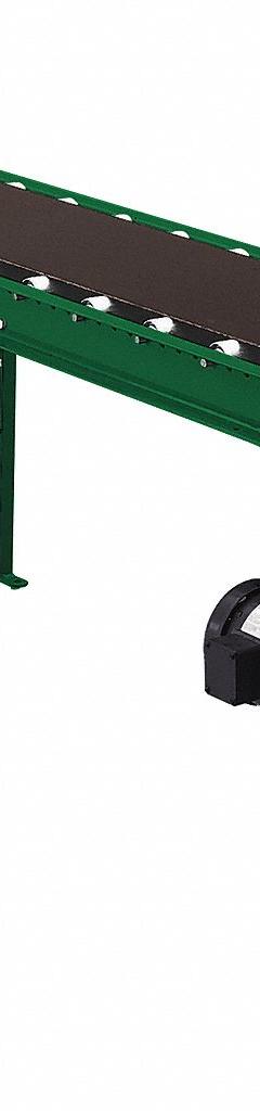 ASHLAND CONVEYOR Belt Conveyor: 18 in Belt Wd, 2,600 lb Max Load Capacity, 480 V AC, 60 fpm Speed (MPN RB190 18B7RE1/2A3I6-60V480M25). Key specifications — Voltage: 480 V AC; Adjustable Speed: No; Manufacturer Part Number: RB190 18B7RE1/2A3I6-60V480M25; Brand: ASHLAND CONVEYOR.