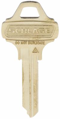 SCHLAGE Cam Lock Master Key (MPN 35-003C145). Key specifications — attr1313954: SCHLAGE.
