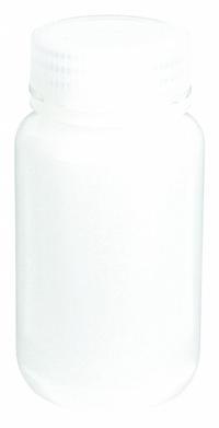 APPROVED VENDOR Reagent Bottle: HDPE, 125 mL, 4 fl oz, Closure Included, Colorless, 38-415 mm (MPN 6FAJ7). Key specifications — Brand: APPROVED VENDOR; Graduated: No; Body Color: Colorless.