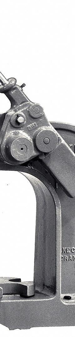 DAKE CORPORATION Arbor Press: 6 ton Force in Tons, 7 3/4 in Swing (In.), 6-3/4 x 6-3/4 in (MPN 903001)