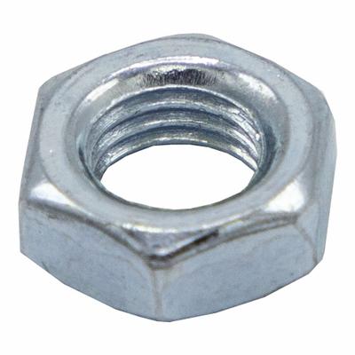 Parker Jam Nut: Threaded Nut, Fits 7/16 in_9/16 in Bore Dia, #10-32 Thread Size - Jam Nuts