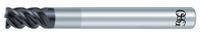 OSG Corner Radius End Mill: Carbide, WXS Coated, 4 Flute, 3/32" Mill Dia, 3/32" LOC, 0.01" Rad (MPN 447100311)