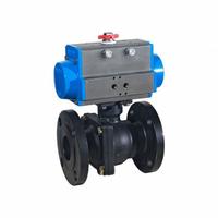 BONOMI Pneumatically Actuated Two-Way Ball Valve: 1 in Size, Carbon Steel, Flange x Flange (MPN 8P766003-1-C1). Key specifications — Brand: BONOMI; Pilot Solenoid Voltage: 110V AC.