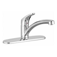 AMERICAN STANDARD Low Arc Kitchen Faucet: Colony Pro, Cast Brass, Single-Post, Deck, Chrome, Metal (MPN 7074000.002). Key specifications — Series: Colony Pro; Brand: AMERICAN STANDARD.