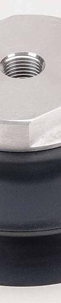 SMC Vacuum Pad Assembly: Bellows, M16x1.50, 100 mm Pad Dia, NBR, Black, 50A, 60.5 mm Pad Ht (MPN ZPT100HBN-B16). Key specifications — attr1019101: ZPT100HBN-B16; attr1019103: SMC; attr1019107: 50A.