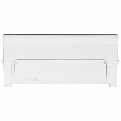 QUANTUM STORAGE SYSTEMS Bin Window: 6 in x 2 1/4 in, For 5 1/8 in Bin Wd, Clear - Bin Windows