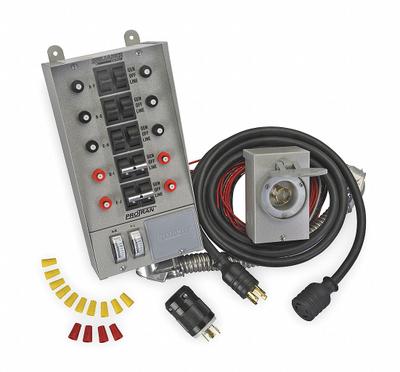 RELIANCE Manual Transfer Switch: Single Phase, 125/250V AC, 30 A Current Rating - Manual Transfer Switches