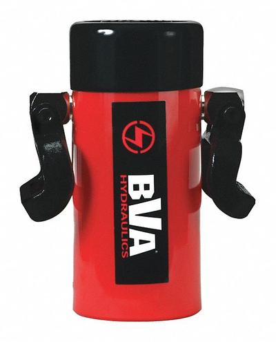 BVA HYDRAULICS Hydraulic Ram: Single Acting, 55 ton Nominal Capacity, 6 in Nominal Stroke Lg - General Purpose Rams