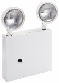 Emergency Light: Incandescent, Indoor, 9 W Lamp Watt, 120/277V AC, 18 W Emergency Watt, Surface (MPN ELT618NY). Key specifications — Environmental Rating: Indoor; Sub-brand: Titan Series; Remote Capable: No; Adjustable Lamp Heads: Yes; Brand: LITHONIA LIGHTING; Standards: UL 924; Series: ELTNY; Features: 20-GA Steel Housing.