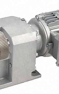 NORD AC Gearmotor: Inline, Single Output Shaft, 3-Phase, TEFC, 90 RPM, 2,173 in-lb Max Torque (MPN SK572.1-100LP/4, 19.57, 1.25). Key specifications — Brand: NORD; Full Load Current: 3.84 A.