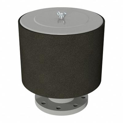 SOLBERG Intake Exposed Filter: 5 in Flange Inlet Size, 800 scfm, 14 in Overall Ht - Air Compressor Intake Filters & Silencers