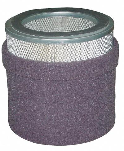 SOLBERG Filter Element: Paper, 14.5 in Overall Ht, 8 in Inside Dia, 11 3/4 in Outside Dia - Air Filter Replacement Elements