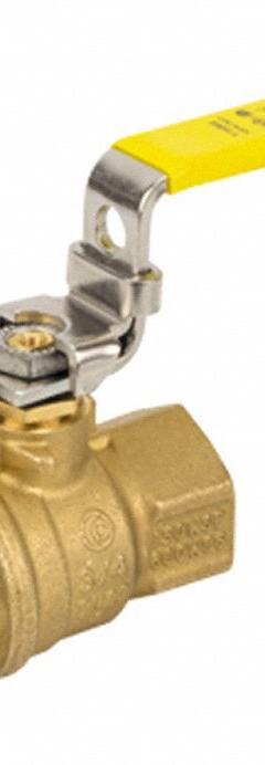 JOMAR VALVE Manual Two-Way Ball Valve: 1/4 in, Brass, Straight, Press x Press, Full Port Ball Port (MPN 100-701-LH). Key specifications — Brand: JOMAR VALVE; Handle: Locking Lever.