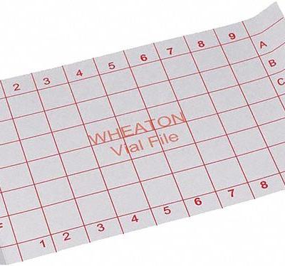 WHEATON Index Card - Lab Storage Racks