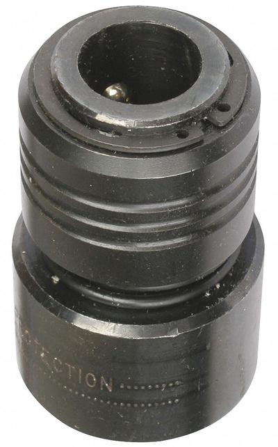 WESTWARD Ball Type Retainer: Ball Retainer, 0.401 in Shank Size - Quick-Change Chisel Retainers