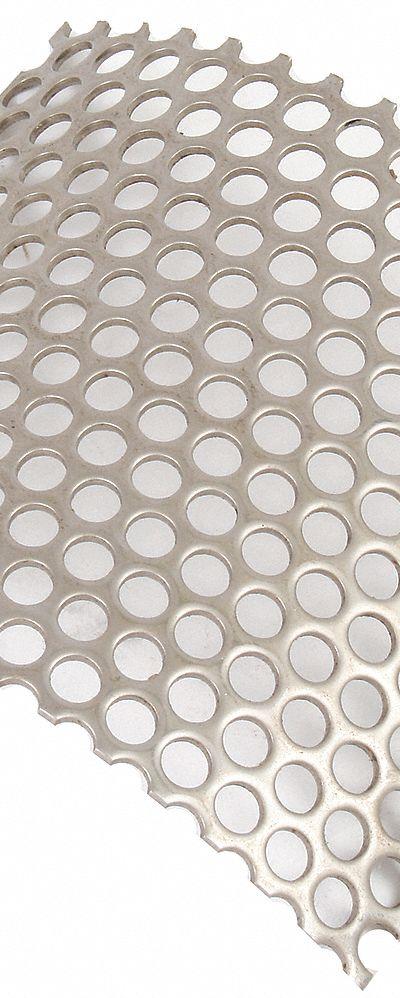 HUMBOLDT Soil Grinder Stainless Plate: 2mm Perforated - Soil Grinder Accessories