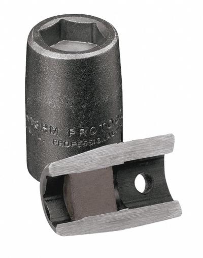PROTO Impact Socket: 1/4 in Drive Size, Metric, 6 mm Socket Size, 6-Point, Std - Magnetic Impact Sockets