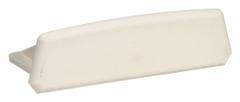 LEGRAND Blank End: 2300, 2 1/4 in Wd, 3/4 in Ht, Plastic, Ivory (MPN 2310B). Key specifications — Item [MERCH]: End Cap; Color: Ivory; Mounting Style: Snap On; For Use With: BACD Raceways; Basic Material: Plastic.