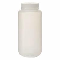 NALGENE Laboratory Bottle: PPCO, 1 L, 32 fl oz, Closure Included, Natural, 63 mm, Polypropylene (MPN 2105-0032). Key specifications — Brand: NALGENE; Graduated: No; Body Color: Natural.