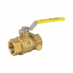 JOMAR VALVE Manual Two-Way Ball Valve: 1/2 in, Brass, Straight, Press x Press, Full Port Ball Port (MPN 170-103). Key specifications — Brand: JOMAR VALVE; Handle: Locking Lever.