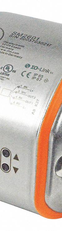 IFM Magnetic-Inductive Flowmeter: Magnetic-Inductive Flow Meter, Electromagnetic, Inline, Viton, NPT (MPN SM2601). Key specifications — Accuracy: +/-0.5% MEW; Output Type: Scaled Pulse; Brand: IFM; Display Type: LED; Housing Material: PEI; O-Ring Material: Viton; Product Type: Magnetic-Inductive Flow Meter; Seal Material: Stainless Steel.