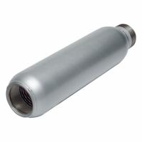 GAST Regenerative Blower Silencer: 2.62 in Outside Dia, Screw On Connection, 52 cfm Max Flow Rate (MPN AJ121C). Key specifications — attr49959: AJ121C; attr49962: GAST; attr49968: 33K817; attr49969: R3105-12.