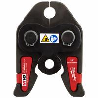 MILWAUKEE Press Jaw: 1/2 in Pipe, PEX, For ASTM F1807/F2159, Extended/Std Tool Types (MPN 49-16-2651C). Key specifications — attr518773: Jaws; attr518762: PEX; attr518771: Steel; attr518761: ASTM F1807/F2159; attr518760: MILWAUKEE.