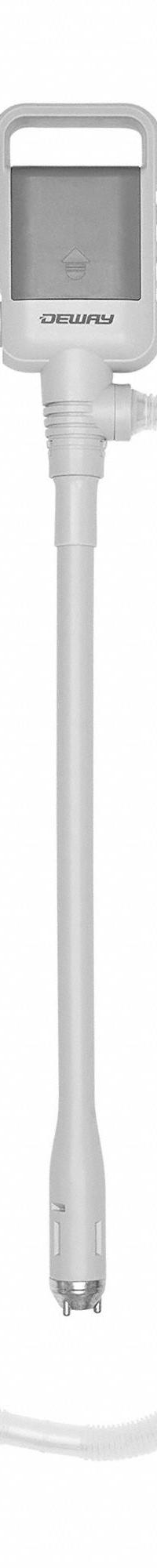 DEWAY Battery Operated Pump: D Battery Size, 2.4 gpm Max. Flow Rate, 10 cps Max. Viscosity, 1.5 V (MPN WAYPUMP15). Key specifications — Battery Size: D; Suction Tube Material: Plastic; Brand: DEWAY.