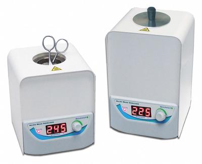 BENCHMARK SCIENTIFIC Bead Sterilizer: 150 mL Capacity, 300°C Max Temp, 5 1/2 in Overall Wd - Bead Sterilizers