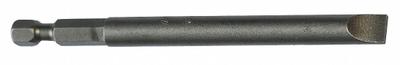 APEX Power Bit: Power Bit, Slotted Head, Imperial, 4F-5R Bit Industry Size, Std - Impact Bits