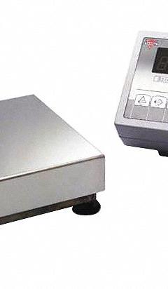 TORBAL Industrial Bench Scale: 10 1/4 in x 9 3/4 in, Not IP Rated, Corded Remote, Stainless Steel (MPN BA6U). Key specifications — Connection Ports: RS-232; Readability: 2 g; Brand: TORBAL; Weighing Surface Material: Stainless Steel.