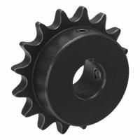 TSUBAKI Single Strand Sprocket: 40, For 1/2 in Chain Pitch, 3/4 in Bore Dia, 16 Teeth, Steel (MPN 40B16F-3/4). Key specifications — Brand: TSUBAKI.