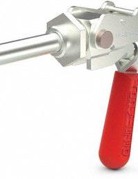DE-STA-CO Straight Line Clamp: Through-Hole Base Mounting, Locking Horizontal Handle, 2.61 in Arm Lg (MPN 624-MMR). Key specifications — Plunger Thread: M10; Recommended Spindle Model No.: 624105-M; Brand: DE-STA-CO.