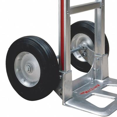 MAGLINER Wheel: 8 in Overall Ht, 250 lb Load Capacity, 8 in H x 2 in W, 8 in Overall Lg - Hand Truck Wheels, Bearings, Brakes & Axles