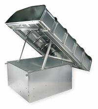 Roof Vent Hood: 8,809 cfm @ 0.100 in SP, Steel, Galvanized, 78 in Hood Lg, 72 in Hood Wd, Roof Curb (MPN 1WDN6). Key specifications — Brand: DAYTON; Product Type: Hinged Hood; Compatible Curb Grainger Part Number: 3AZJ4; Compatible Damper Grainger Part Number: 6WRK7; Type of Cap/Hood: Roof Vent Hood; Material of Cap/Hood: Galvanized Steel.