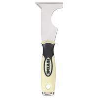 HYDE Painters Tool: Carbon Steel, 2 1/2 in Blade Wd, 3 1/4 in Blade Lg, Hdl. Mat. Plastic (MPN 06920). Key specifications — attr1004951: HYDE; attr1013460: Plastic.
