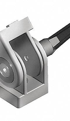 Pivot Joint: 45 mm x 45 mm, 45 Series, For 10 mm Slot Wd, Silver, Aluminum, 12.5 mm Mounting Hole (MPN 093GAF45AN). Key specifications — Brand: FATH INC.; Product Type: Pivot Joint; Material: Aluminum.