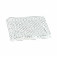 MTC BIO Well Plate: Sterile, 96 Wells, 0.34 mL, 6.9 mm Dia, RNase/DNase Free, Round, Polystyrene (MPN DP35F-96-NS-IWL). Key specifications — attr1383549: MTC BIO; attr1395490: Colorless; attr1383559: Yes; attr1395487: Round; attr1434131: Polystyrene.